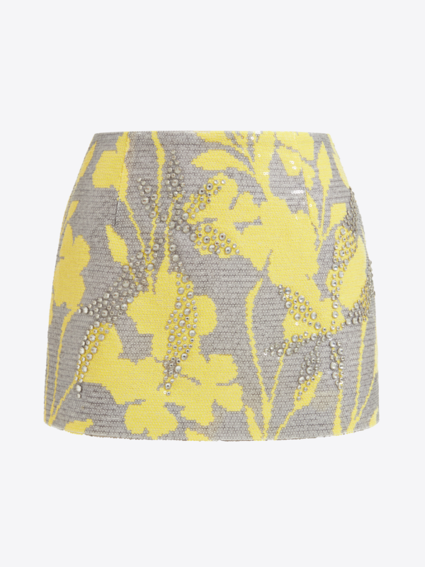 HAILE MINI SKIRT IN SEQUIN