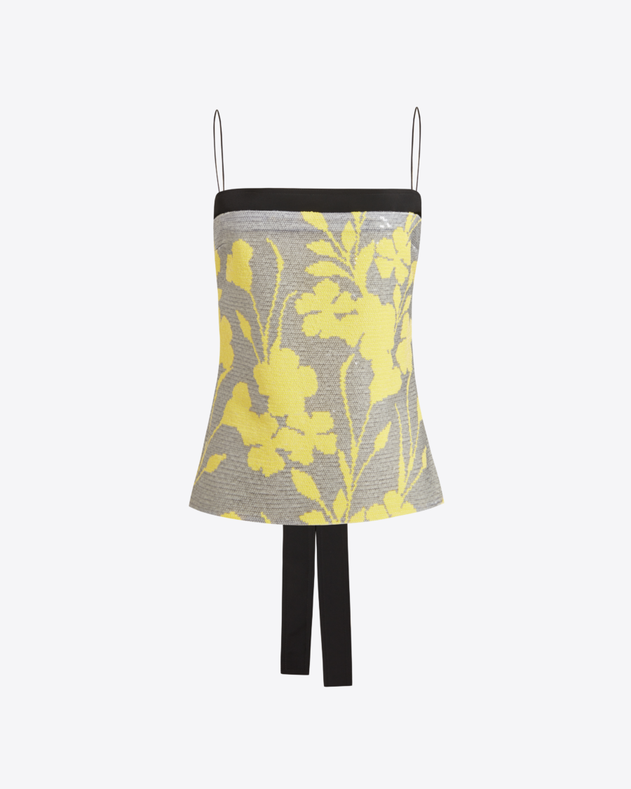 MIONE TOP IN SEQUIN