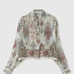 CROPPED PRINTED SHIRT