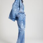 SILK PALAZZO FLORAL PANT