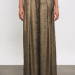 BRONZE PALAZZO PANTS