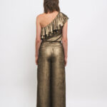 BRONZE PALAZZO PANTS