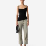 DRAPED WASHING CLIPS TOP