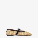 SVEVA BUCKLE BALLET FLAT