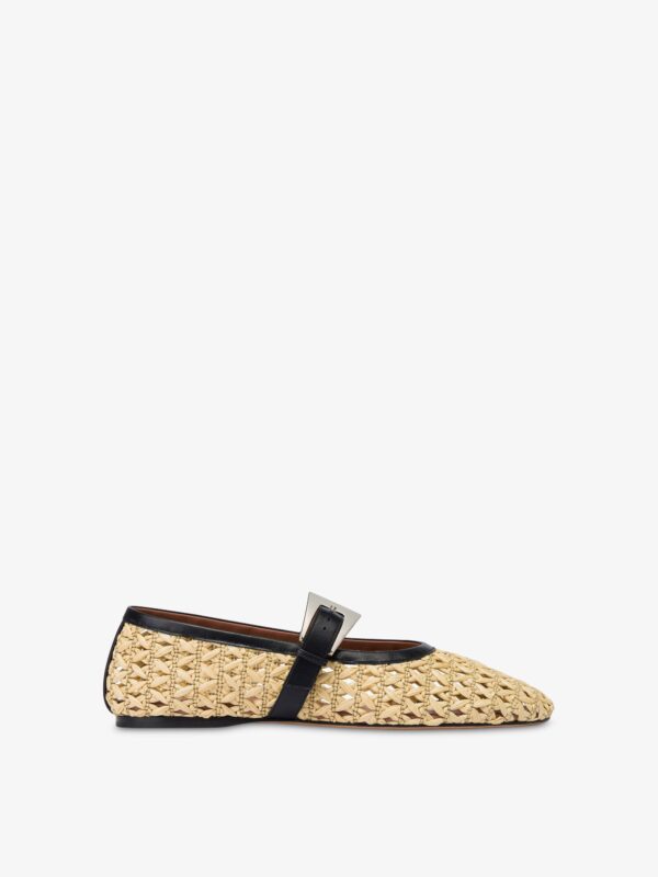 SVEVA BUCKLE BALLET FLAT