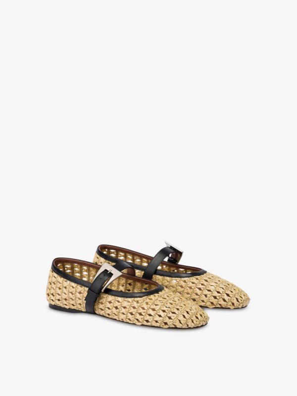 SVEVA BUCKLE BALLET FLAT