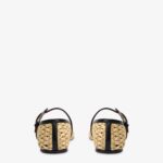 SVEVA BUCKLE BALLET FLAT