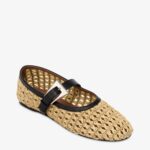 SVEVA BUCKLE BALLET FLAT