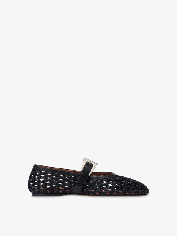 SVEVA BUCKLE BALLET FLAT
