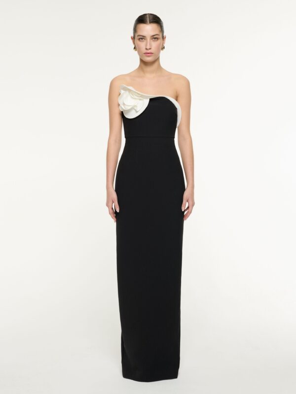 FLOWER DRAPE GOWM