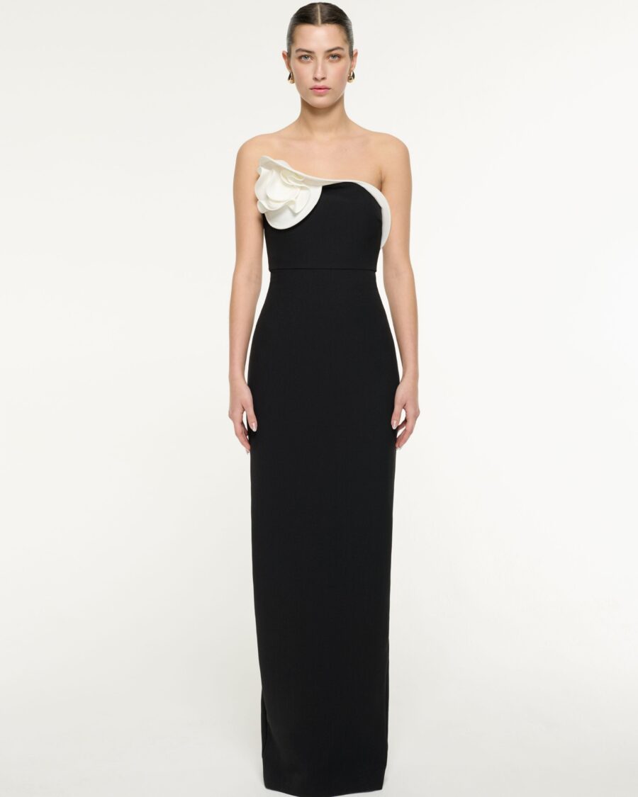 FLOWER DRAPE GOWM