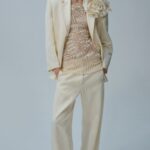 FLOWER APPLIQUE OVERSIZED BLAZER