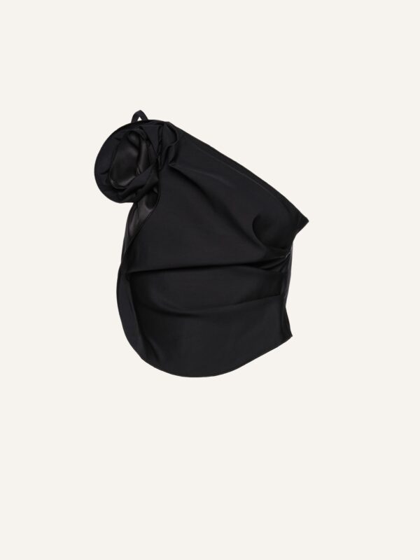 ONE SHOULDER DRAPED TOP