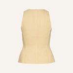 ROUND NECK DENIM WAISTCOAT
