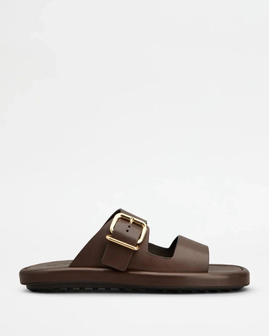 LEATHER SLIDES