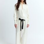 MARLEY SHIRT IN SEQUIN LINEN