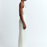 ELECTRA GOWN IN SEQUIN LINEN