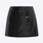 MINERVA SKIRT IN LINEN SEQUIN