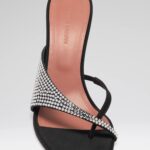 SHINOA 95 MULES IN SATIN