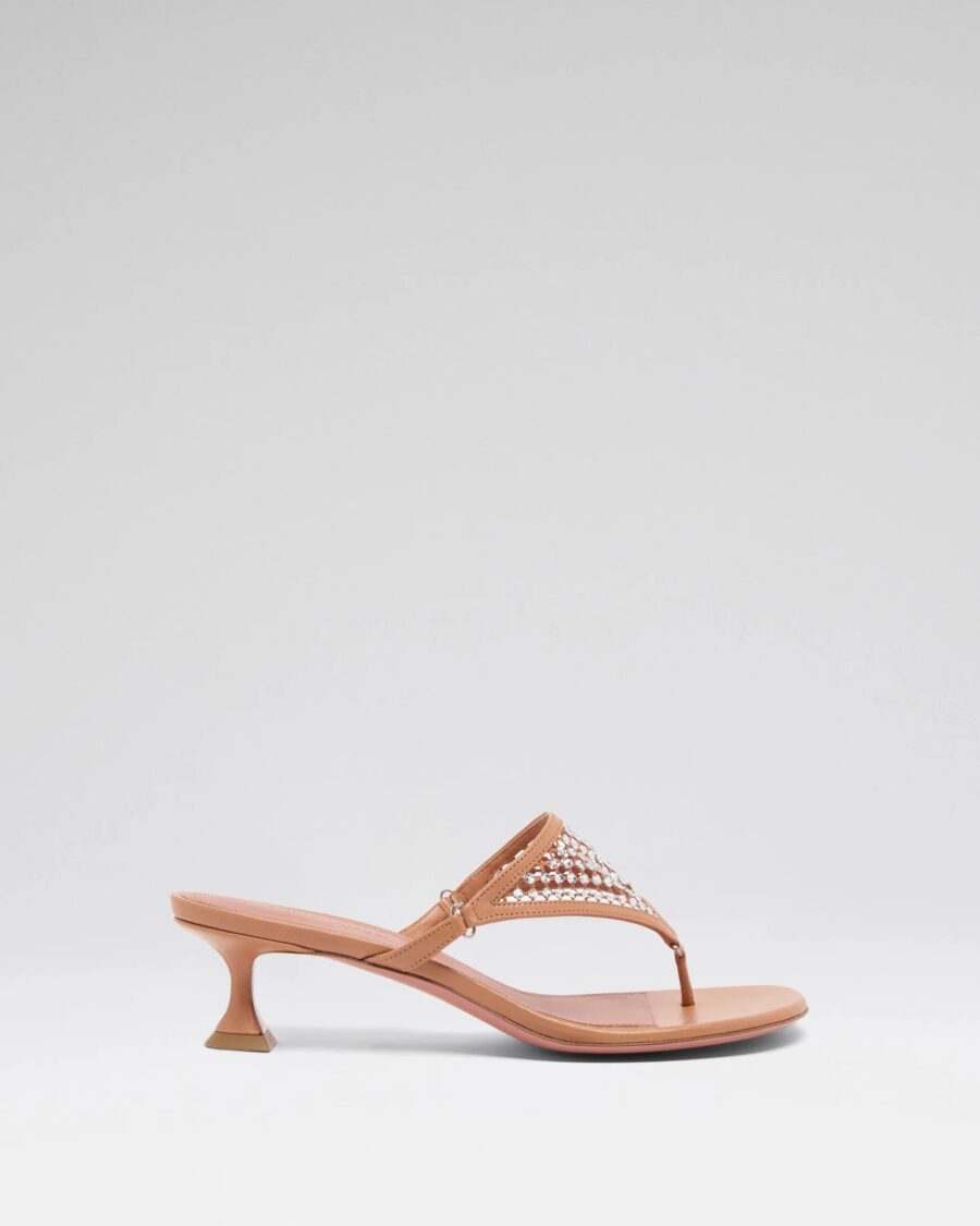 CAMERON 45 CRYSTAL NET MULES
