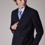TAILORED FIT DOUBLE BREASTED BLAZER