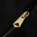 MERINO WOOL HALF ZIP SWEATER