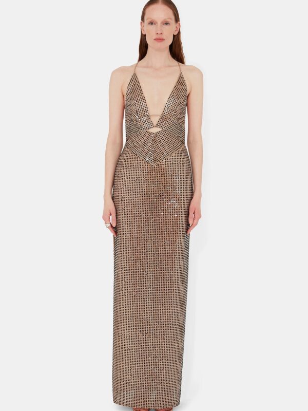 SHEER PRISM DRESS