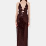 SEQUIN PRISM DRESS