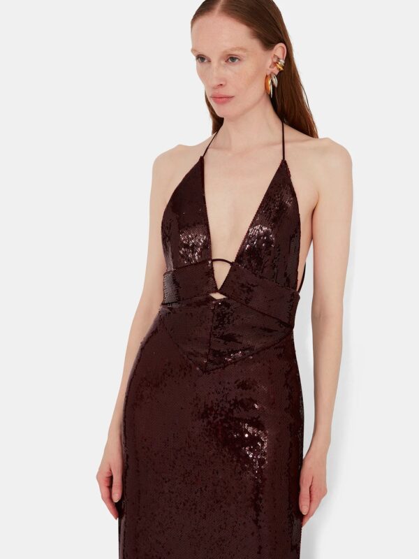 SEQUIN PRISM DRESS