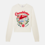 EMBROIDERED COTTON SWEATER