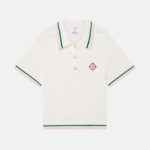 COTTON BOUCLÉ POLO SHIRT
