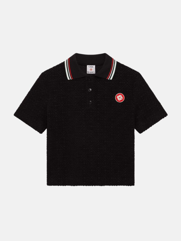 MONOGRAM TOWELLING POLO