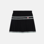 VISCOSE PLEATED MINI SKIRT
