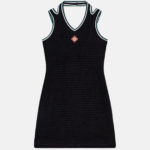 VELOUR TENNIS DRESS