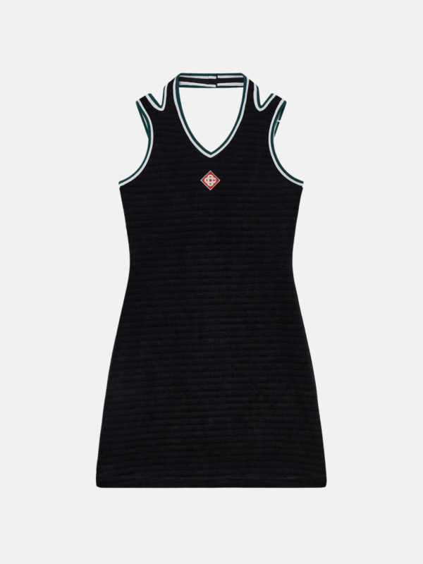 VELOUR TENNIS DRESS