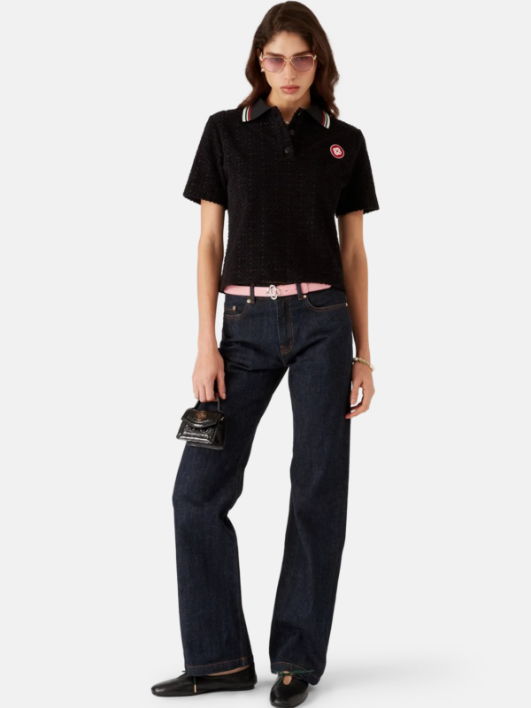 MONOGRAM TOWELLING POLO