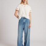 EMBROIDERED HEARTS JEANS