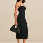 MELVILLE HALTER KNIT DRESS