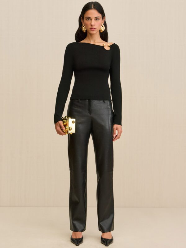 IRIS KNIT LONG SLEEVE TOP