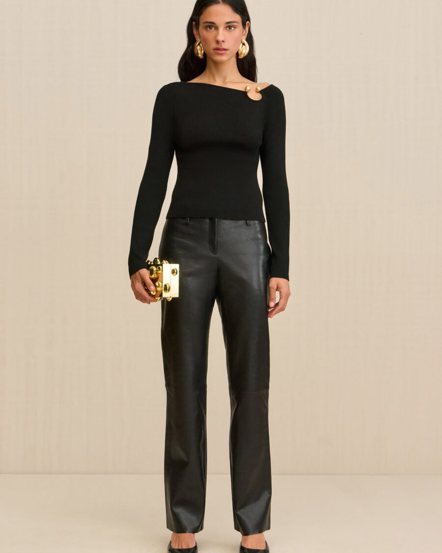 IRIS KNIT LONG SLEEVE TOP