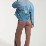STRAIGHT LEG JEANS WITH BELT