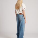 EMBROIDERED HEARTS JEANS