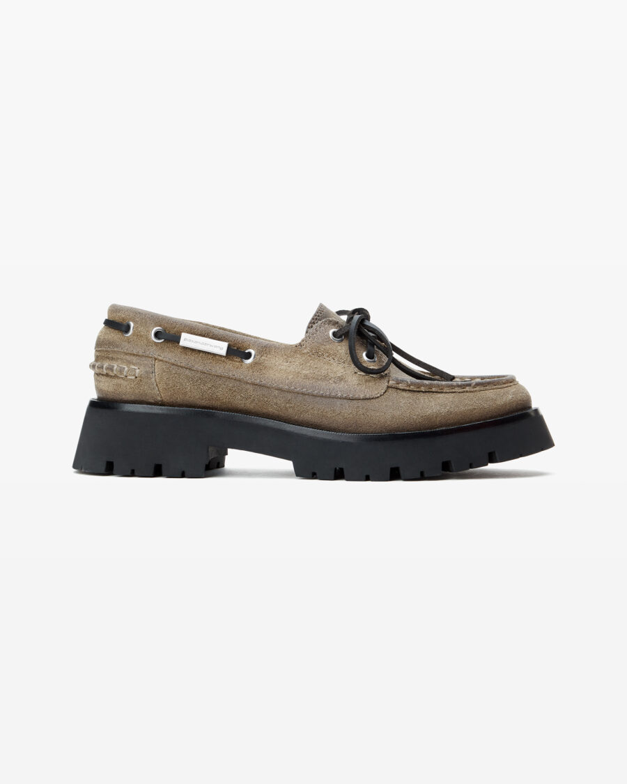 SUEDE BOAT SHOES