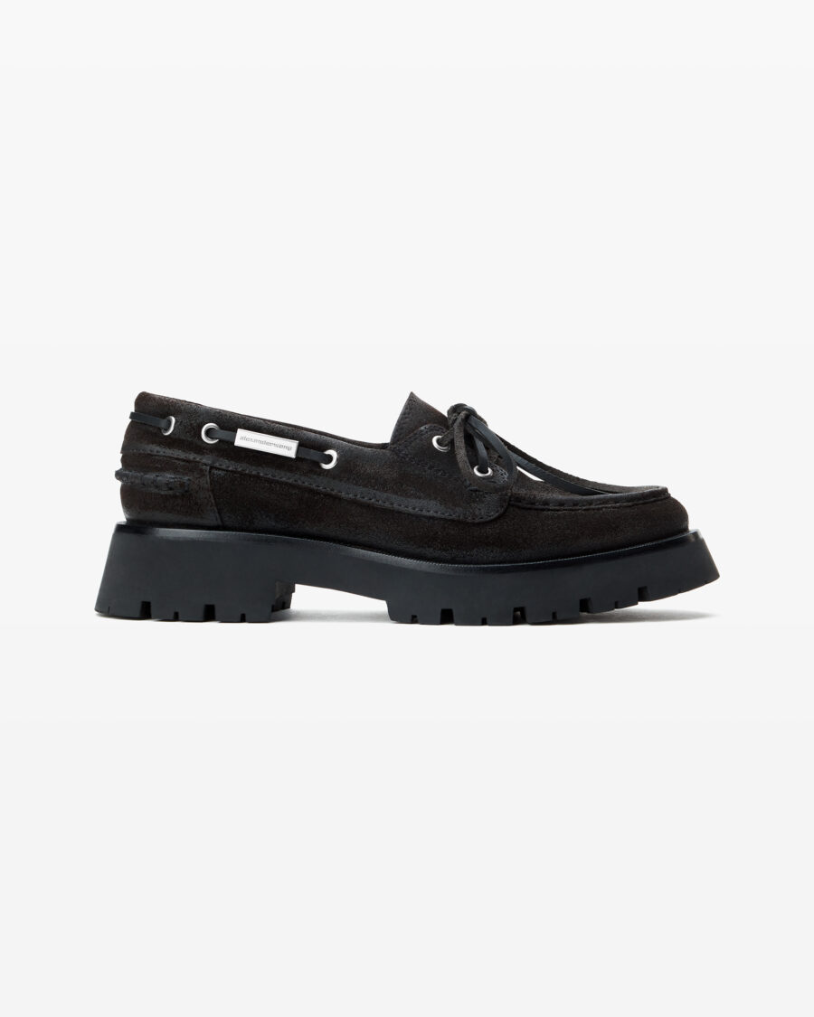 SUEDE BOAT SHOES