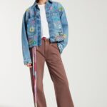 STRAIGHT LEG JEANS WITH BELT
