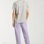 EMBROIDERED HEARTS TEE