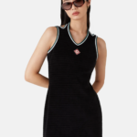 VELOUR TENNIS DRESS