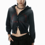 SHRUNKEN COTTON SWEATSHIRT