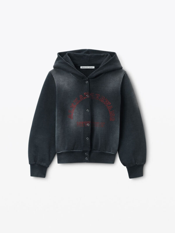 SHRUNKEN COTTON SWEATSHIRT