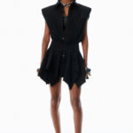 PRE STYLED COTTON SHIRT DRESS
